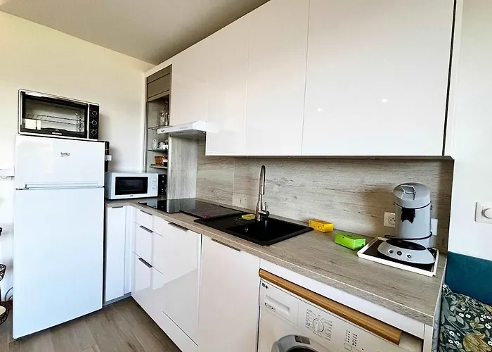 Casamea - Vue Mer, 2 Min Plage, Clim Apartment *